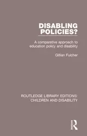 Image of Disabling Policies? A Comparative Approach to Education Policy and Disability