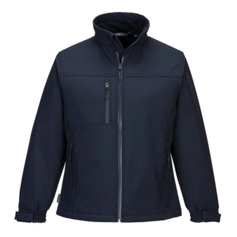Image of Portwest Ladies Charlotte Softshell Jacket TK41NARXS Colour: Navy