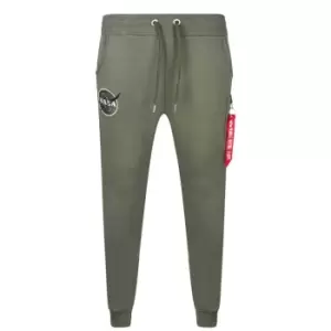 Image of Alpha Industries NASA Jogging Pants - Green