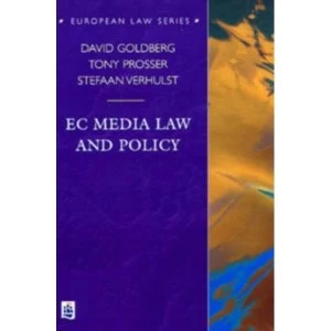 Image of EC Media Law and Policy by Tony Prosser, Stefaan Verhulst, etc., Prof. David Goldberg (Paperback, 1998)
