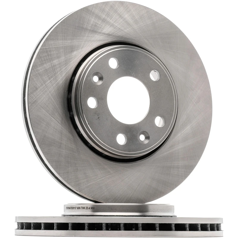 Image of STARK SKBD-0022231 Brake disc Front Axle, Vented, Cast Iron, Uncoated, Untreated, without bolts/screws Cast Iron Brake Disc (82)