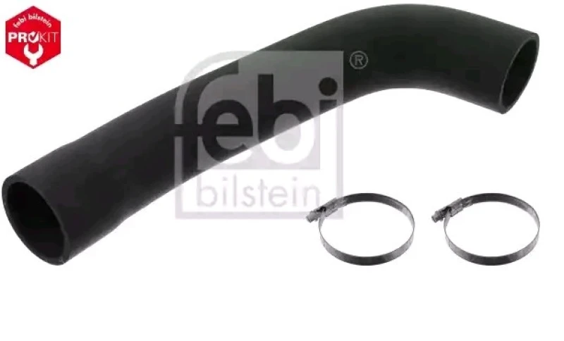 Image of FEBI BILSTEIN 49163 Radiator Hose OE Turbo NEW, with clamps Radiator Hose (475)