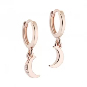 Image of Ted Baker Marlaan Crescent Moon Huggie Earrings