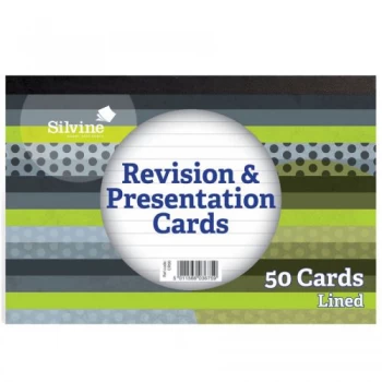 Image of Robert Dyas Silvine 6" x 4" Revision Cards - Pack of 50