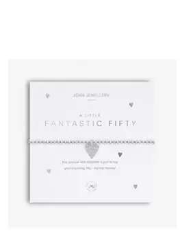 Image of Joma Jewellery A Little Fantastic Fifty Silver Bracelet