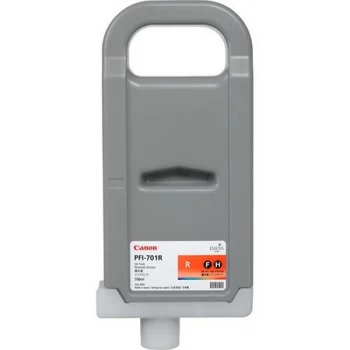 Image of Canon PFI701R Red Ink Cartridge
