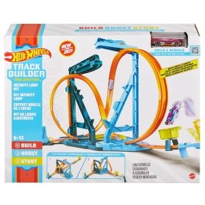 image of Hot Wheels - Track Builder Infinity Loop Playset