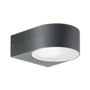 image of Iko 1 Light Outdoor Up Down Wall Light Anthracite IP55, E27