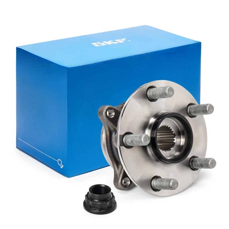 Image of SKF VKBA 7576 Wheel bearing kit with integrated ABS sensor Wheel Bearing Kit (654)