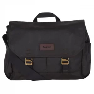 Image of Barbour Essential Wax Messenger Bag Olive One