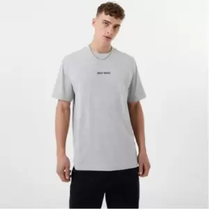 image of Jack Wills Minimal Graphic Tee - Grey