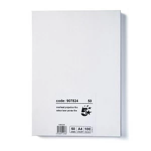 Image of 5 Star Office OHP Film Colour Printer 100 Micron Pack of 50