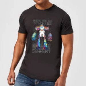 image of Rick and Morty Where Are My Testicles Summer Mens T-Shirt - Black - S