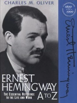 Image of Ernest Hemingway a to Z by Oliver Hardback