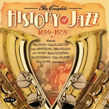 image of The Complete History of Jazz 1899 - 1959 by Various Artists CD Album