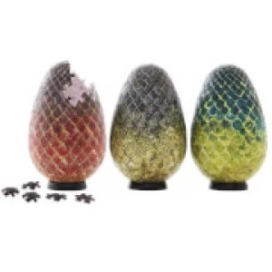 image of Game of Thrones Dragon Egg Set 3D Puzzle (240 Pieces)