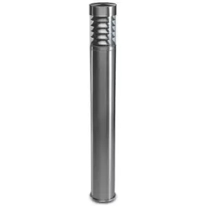 image of 05-leds C4 - Priap outdoor bollard, 80 cm, stainless steel and polycarbonate