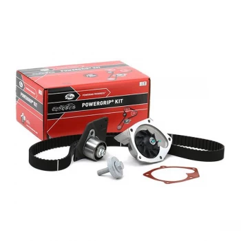 Image of GATES Water Pump + Timing Belt Kit RENAULT,SUZUKI KP15610XS 119A01812R