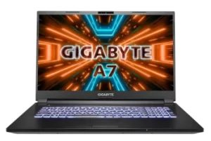 Image of Gigabyte A7 X1 Gaming Laptop Ryzen 9 16GB 512GB SSD RTX 3070 17.3"
