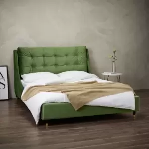 Image of Sloane Double Bed Green