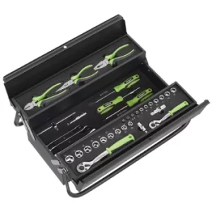 Image of Siegen S01215 Cantilever Toolbox with Tool Kit 70pc