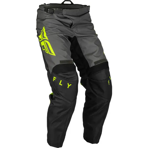 Image of FLY Racing F-16 MX Pants Black Grey Hi-Vis 34