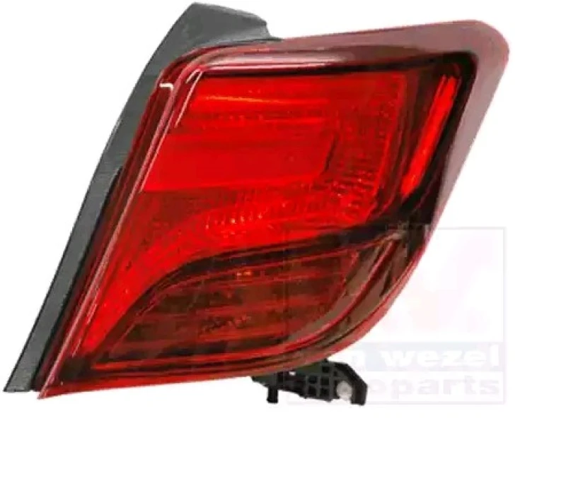 Image of VAN WEZEL 5428932 Rear light without bulb holder, Right Combination Rearlight (391)