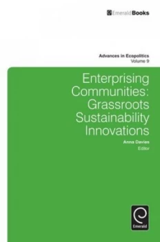 Image of Enterprising Communities by Anna Davies Hardback