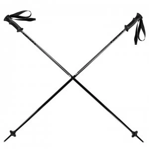 image of Nevica Meribel Ski Pole Set - Black/Grey