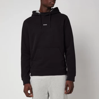 Image of Hugo Boss Weedo 1 Pullover Hoodie Black Size 2XL Men