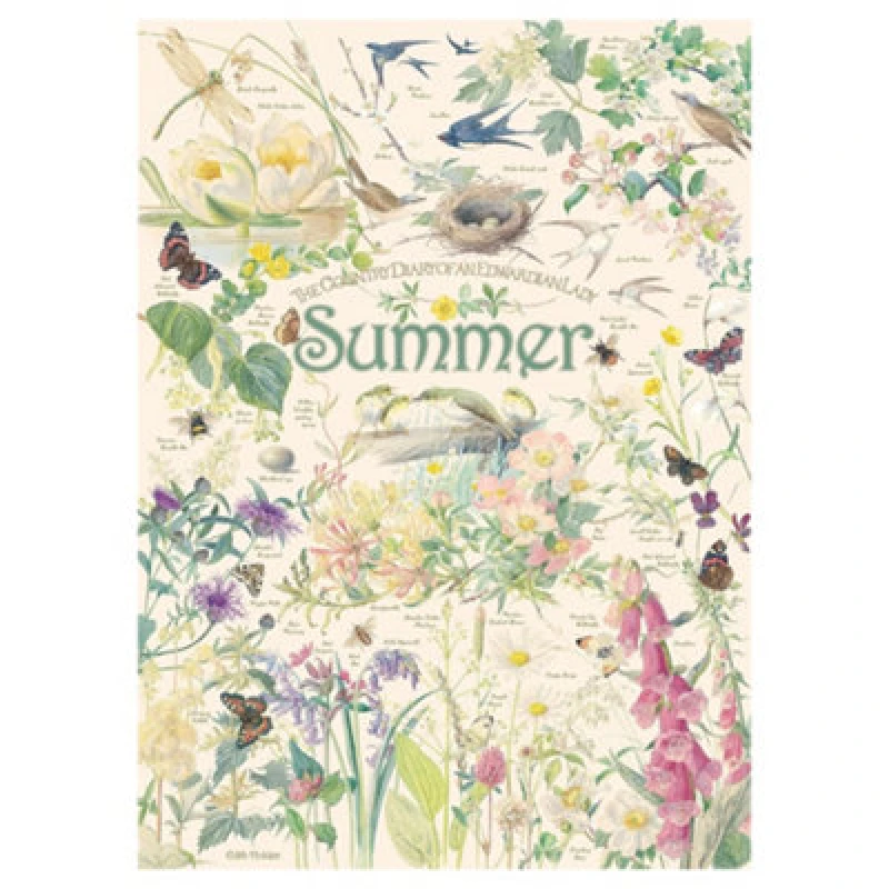 Image of Cheatwell Games Country Diary Summer Jigsaw Puzzle 1000 Pieces Multi