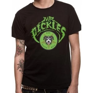 image of Mr Pickles - Logo Mens Large T-Shirt - Black