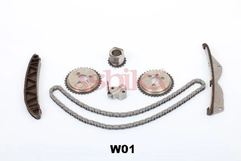 Image of ASHIKA Timing chain kit ASHIKA KCKW01