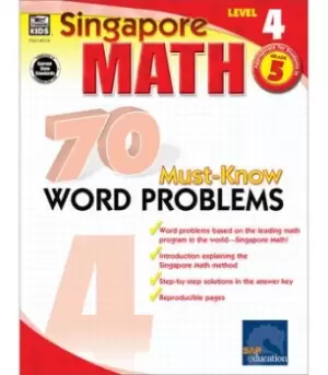 Image of 70 Must-Know Word Problems, Grade 5 by Singapore Asian Publishers