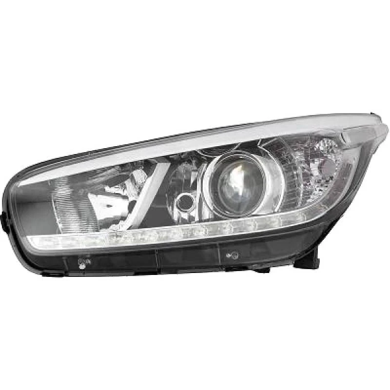 Image of DIEDERICHS 6554083 Headlights H7/H7, Left, with motor for headlamp levelling Headlight (259)