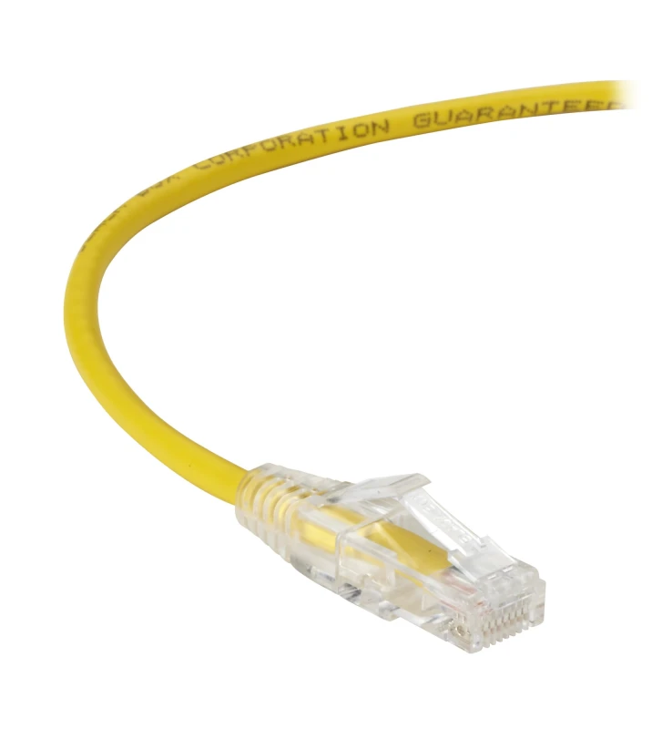 Image of Black Box CAT6 0.6m networking cable Yellow U/UTP (UTP)