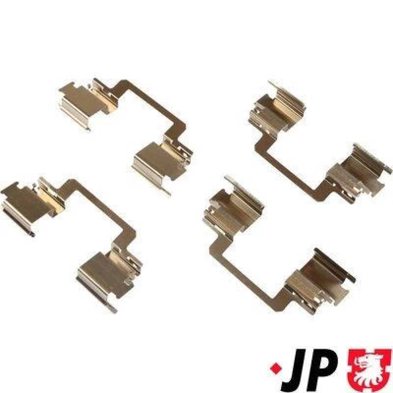 Image of JP GROUP Brake pad fitting kit JP GROUP 1364005010