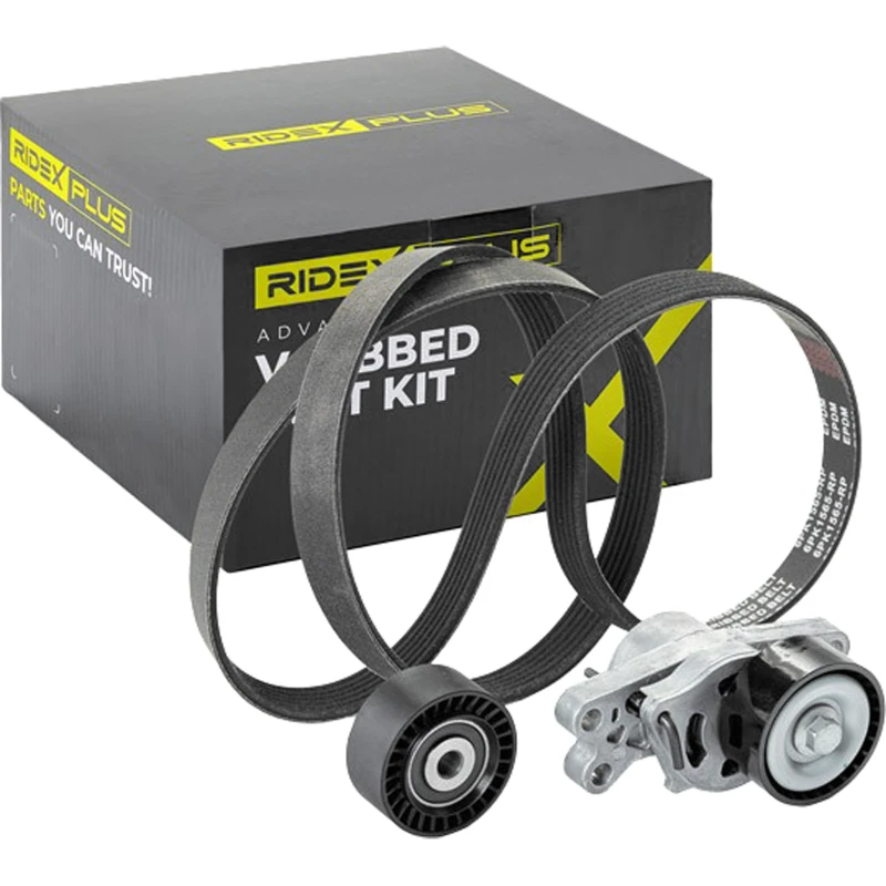Image of RIDEX PLUS 542R0133P V-ribbed belt set V-Ribbed Belt Set (542)