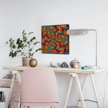 Image of 4545ABSC - 041 Multicolor Decorative Canvas Painting