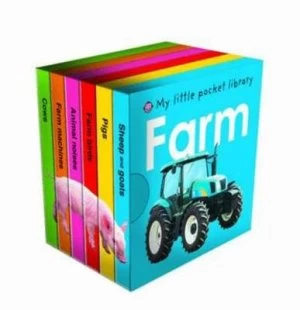 Image of My Little Pocket Farm Library by Roger Priddy Book