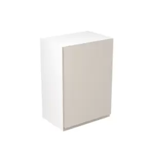 Image of KitchenKIT J-Pull Handleless 50cm Wall Cabinet - Gloss Light Grey