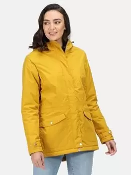 Image of Regatta Brigida Waterproof Insulated Jacket - Yellow, Yellow, Size 12, Women