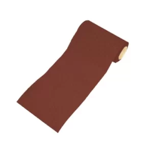 image of Faithfull FAIAR11580R Aluminium Oxide Sanding Paper Roll Red H/D 1...