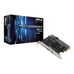Image of Asrock Thunderbolt 3 AIC R2.0, PCI Express, 2 x Thunderbolt 3, 1 x DisplayPort, 1 x Mini DP, TBT Header