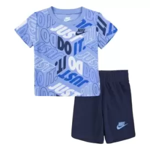 Image of Nike AOP Set Baby - Blue