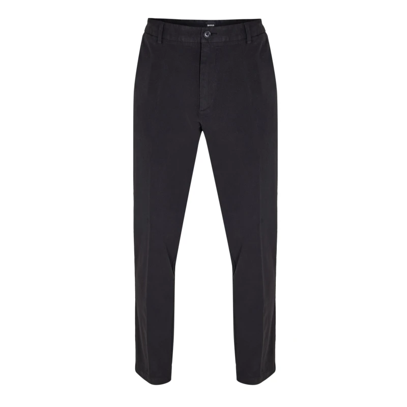Image of Boss Boss H-Kane1 10271526 01 Straight Leg Trousers Mens Black male 30W R