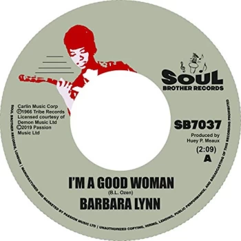 image of Barbara Lynn - Im A Good Woman / I Dont Want A Playboy Vinyl