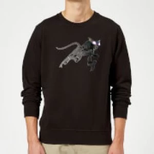 Image of Fantastic Beasts Tribal Matagot Sweatshirt - Black