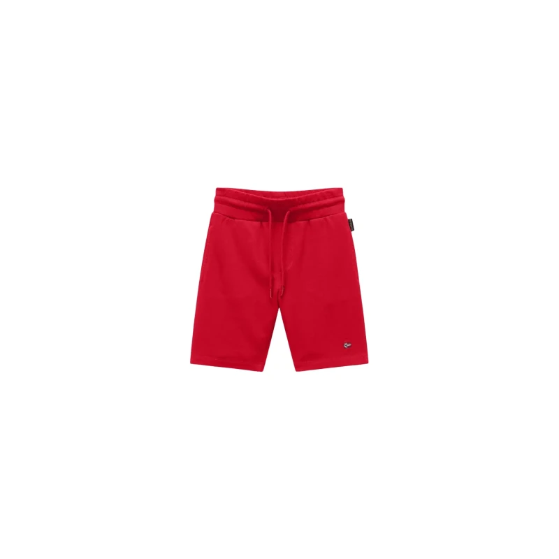 Image of Bermuda shorts for children Napapijri Nalis Rouge Unisex 14 ans