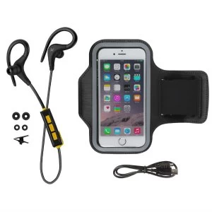 image of KitSound Runner Armband and Earphones Bundle